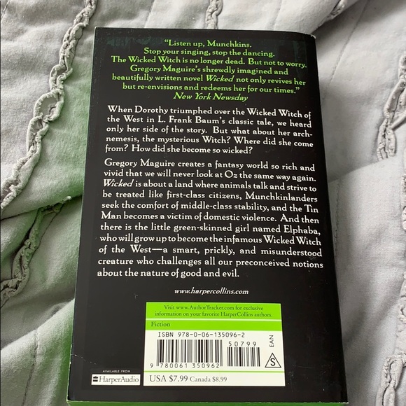 Wicked paperback book - Picture 2 of 3